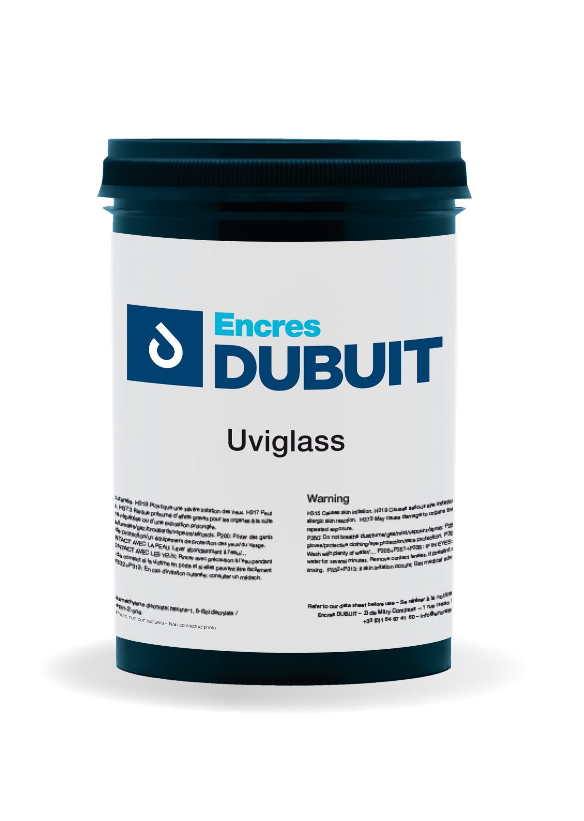 Serie Uviglass Encres DUBUIT - UV Screen Printing Ink