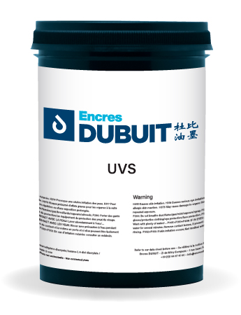 Encres DUBUIT-SCREEN PRINTING-UV-UVS