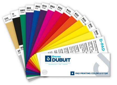 Color shade system PAD printing - Encres DUBUIT