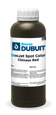Encres DUBUIT-INKJET-EVOJET Spot Color-Chinese Red